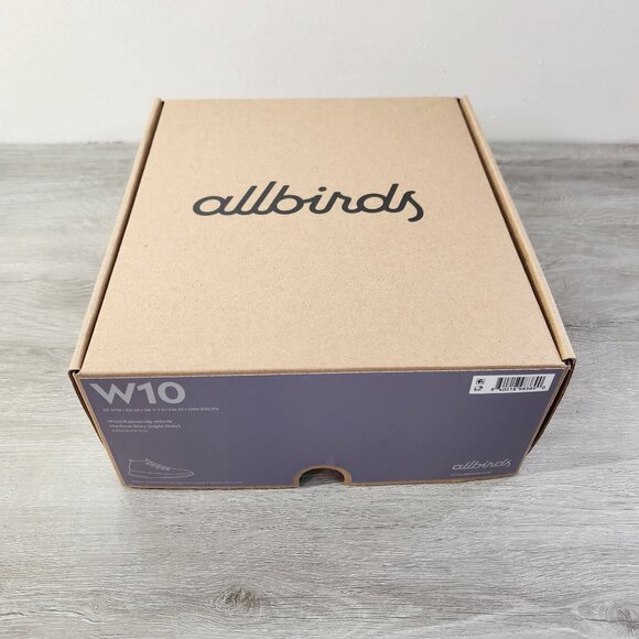 Allbirds Wool Runner-up Mizzle Medium Grey Light Grey New In Box Women's Size 10 - Picture 14 of 16